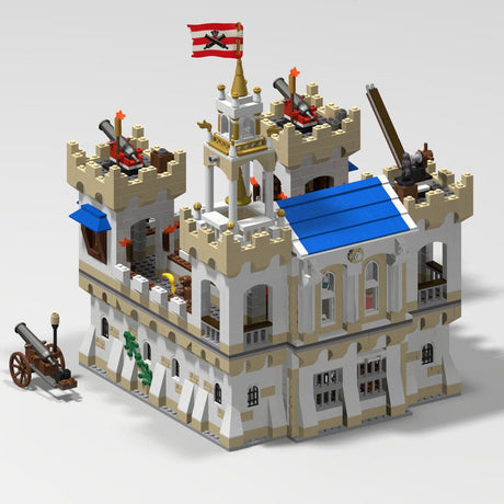 MOC - 109026 English Fort Klemmbausteine - LesDiy - Klemmbausteine