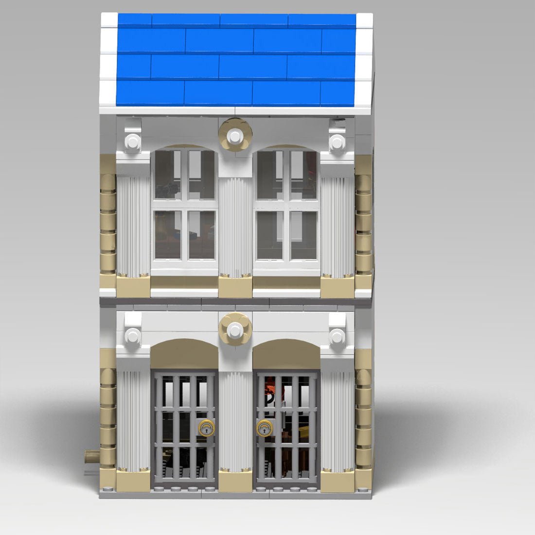 MOC - 109026 English Fort Klemmbausteine - LesDiy - Klemmbausteine