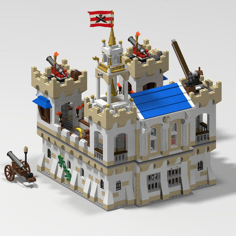 MOC - 109026 English Fort Klemmbausteine - LesDiy - Klemmbausteine