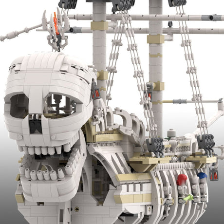 MOC-110420 Das erschreckende Piratenschiff Charon's Chest Klemmbausteine-LesDiy-Klemmbausteine
