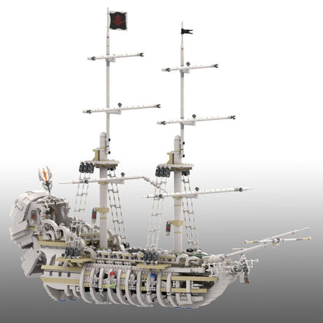 MOC-110420 Das erschreckende Piratenschiff Charon's Chest Klemmbausteine-LesDiy-Klemmbausteine