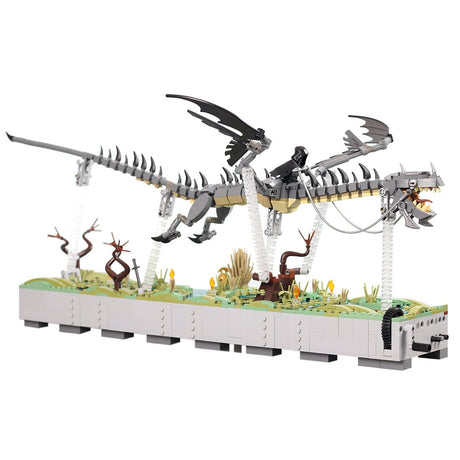 MOC - 113671 Westliches Drachenmodell Klemmbausteine - LesDiy - Klemmbausteine