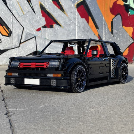 MOC - 115234 Renault - R5 Turbo Klemmbausteine - LesDiy - Klemmbausteine