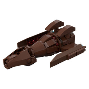 MOC - 116511 Hirogen Hunter Ship Klemmbausteine - LesDiy - Klemmbausteine
