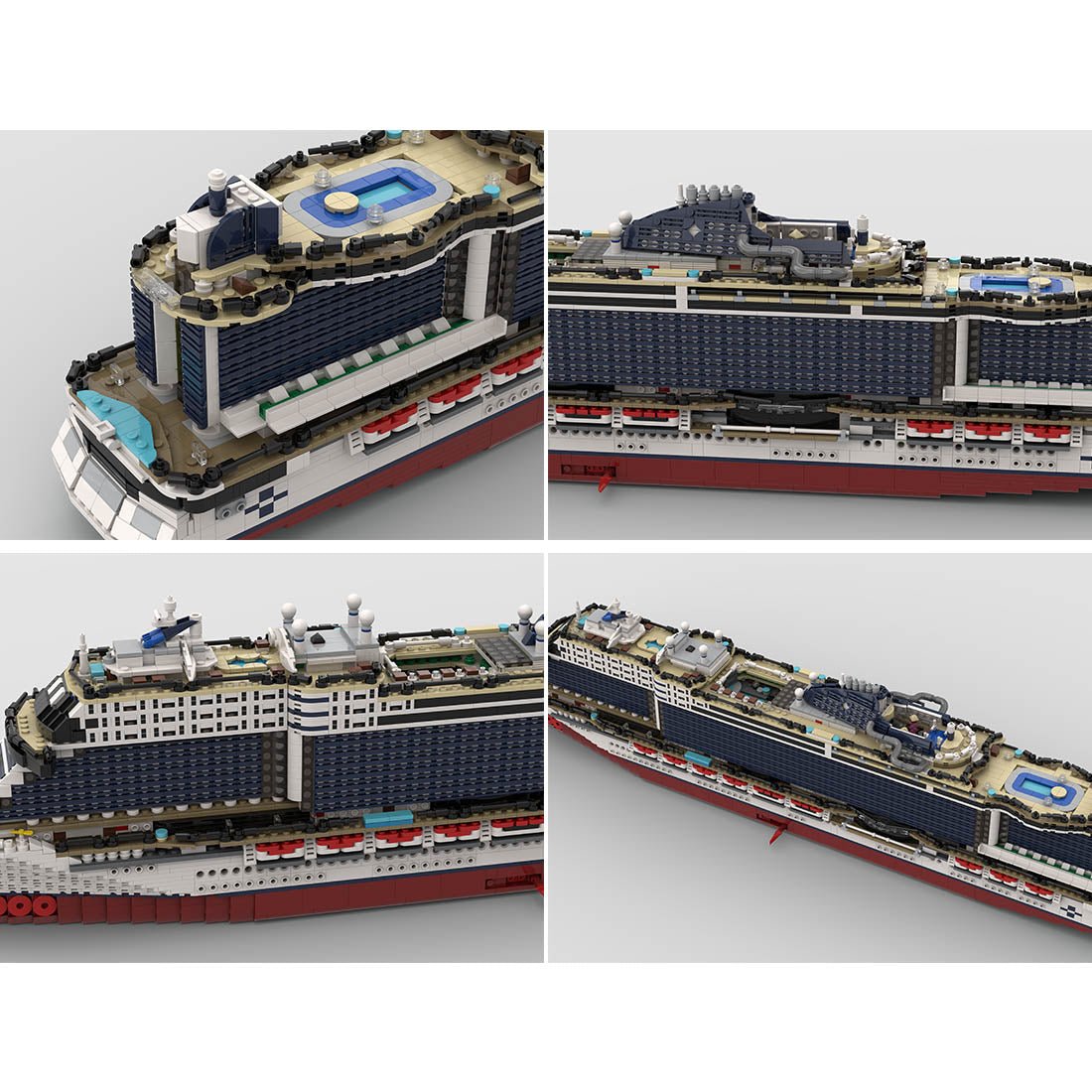 MOC - 116714 MSC Seashore Klemmbausteine - LesDiy - Klemmbausteine
