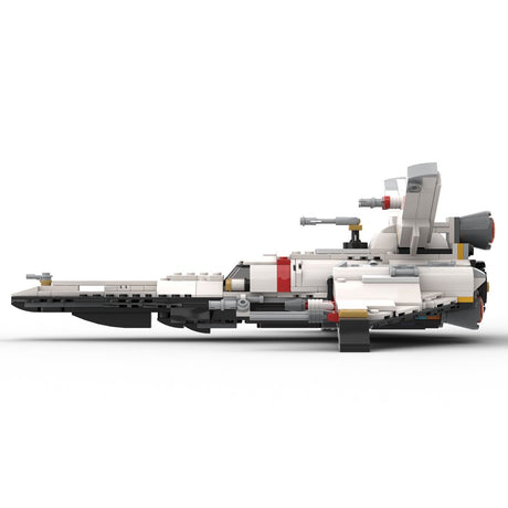 MOC - 117552 Starfighter - Raumschiff Klemmbausteine - LesDiy - Klemmbausteine