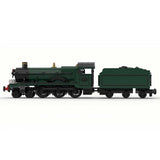 MOC - 117927 GWR Hall Class "Kinlet - Hall" Steam Locomotive Klemmbausteine - LesDiy - Klemmbausteine