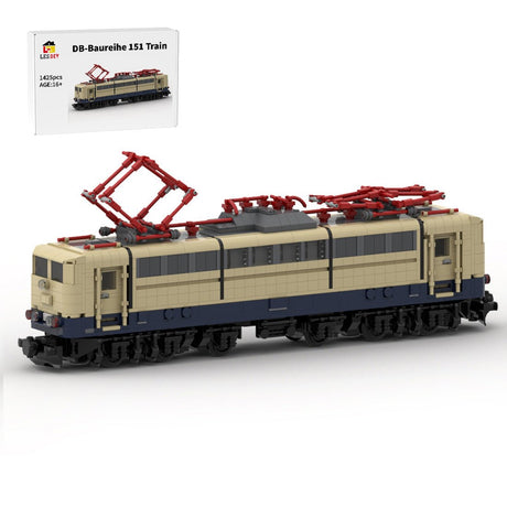 MOC - 118547 DB - Baureihe 151 (8w) Klemmbuateine - LesDiy - Klemmbausteine