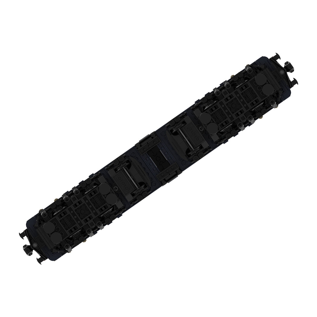 MOC - 118547 DB - Baureihe 151 (8w) Klemmbuateine - LesDiy - Klemmbausteine