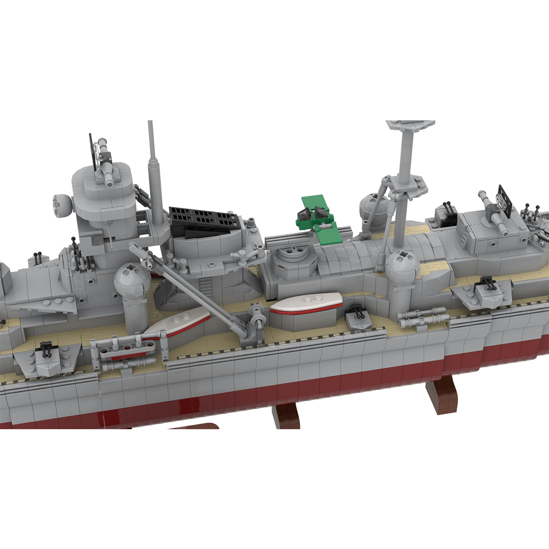 MOC - 119082 Prinz Eugen Klemmbausteine - LesDiy - Klemmbausteine