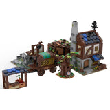 MOC - 120195 Mittelalterliches Dorfpaket 21325 Alt. Bauen Klemmbausteine - LesDiy - Klemmbausteine