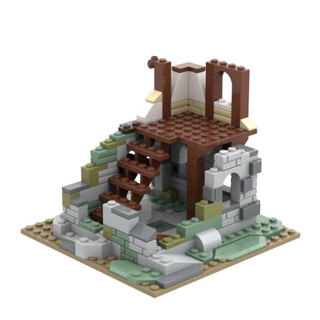 MOC - 120195 Mittelalterliches Dorfpaket 21325 Alt. Bauen Klemmbausteine - LesDiy - Klemmbausteine