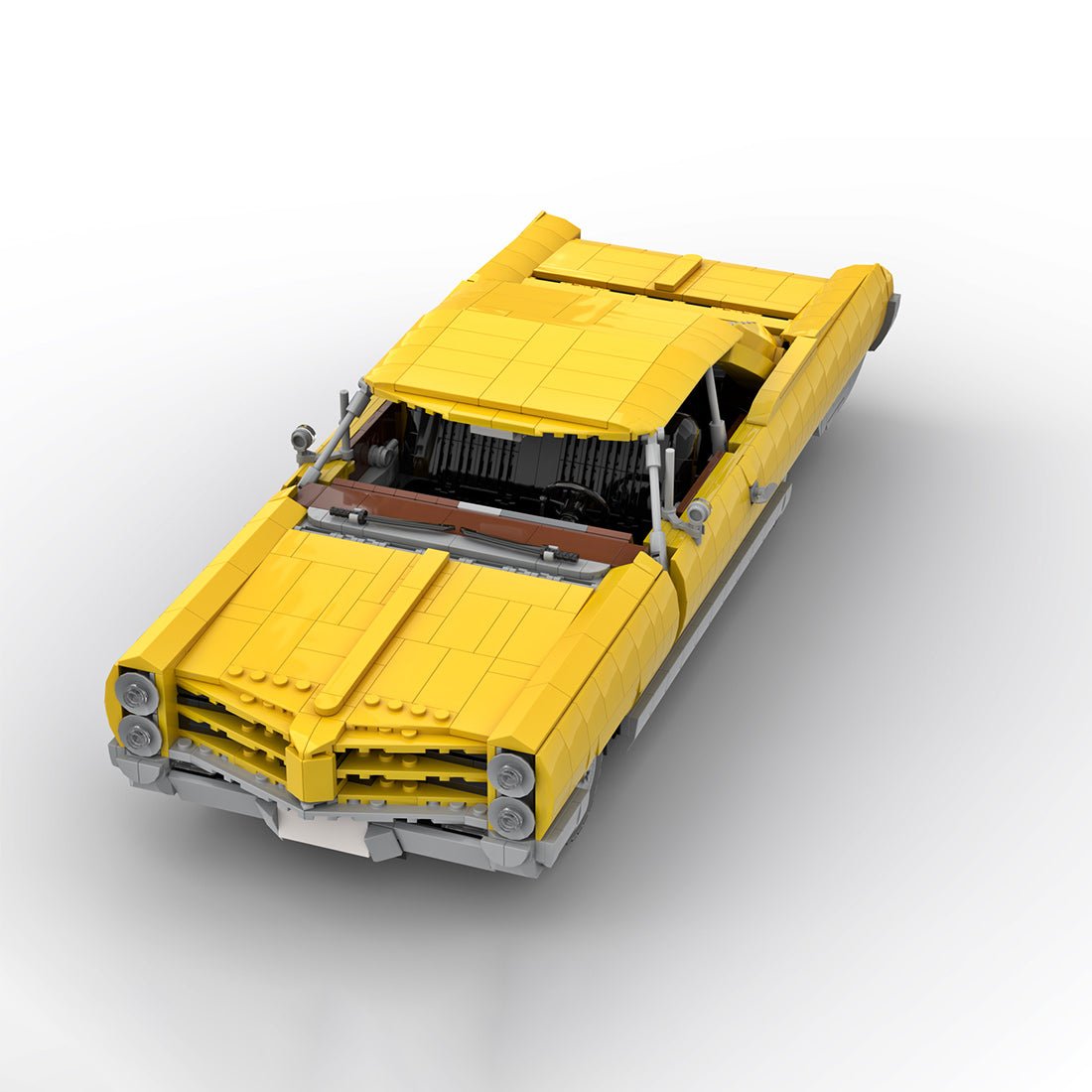 MOC - 120854 Pontiac Bonneville 1966 Klemmbausteine - LesDiy - Klemmbausteine