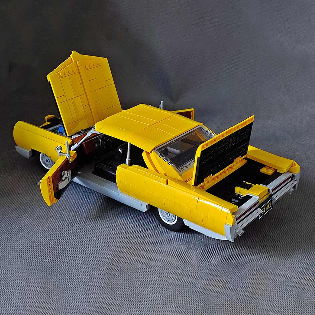 MOC - 120854 Pontiac Bonneville 1966 Klemmbausteine - LesDiy - Klemmbausteine