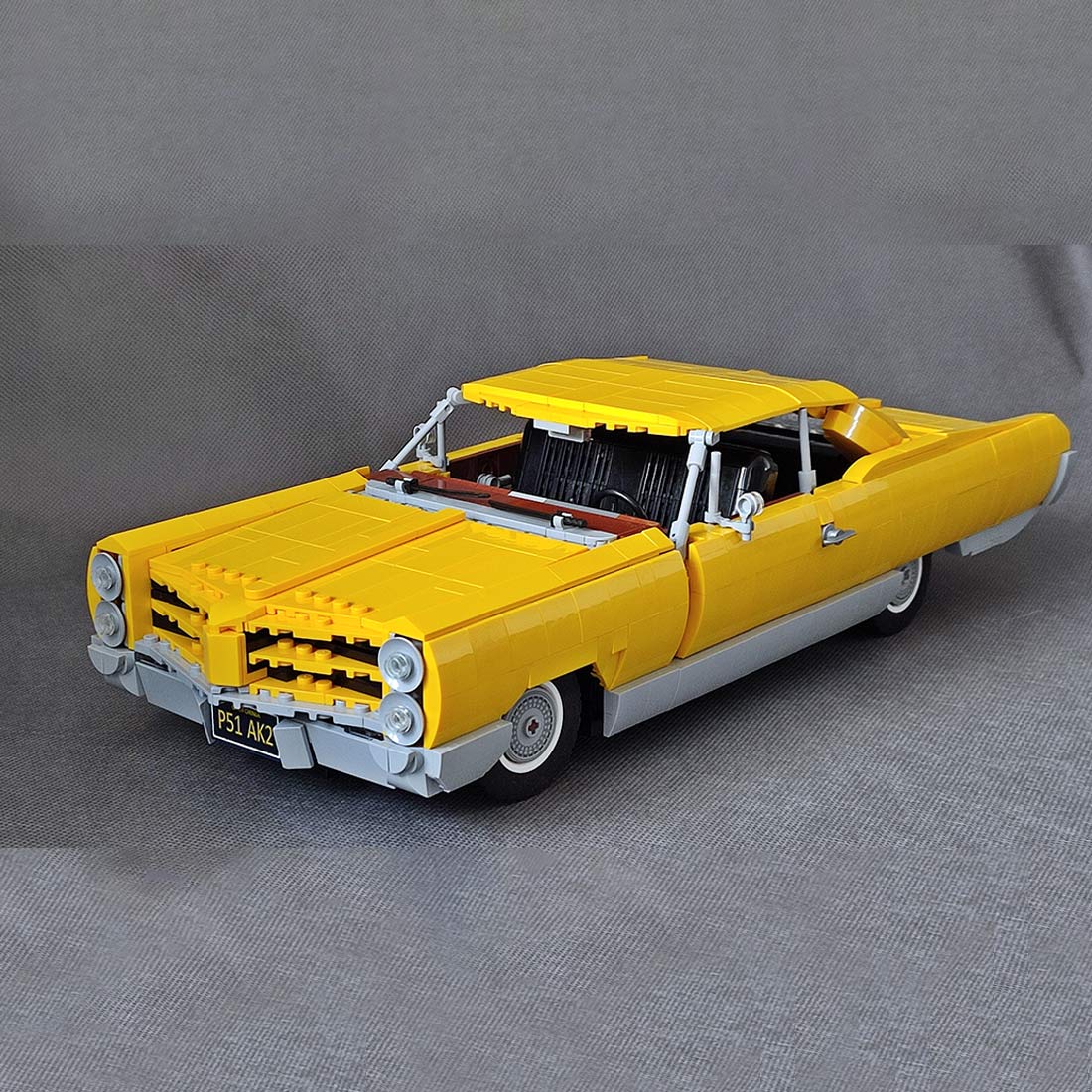 MOC - 120854 Pontiac Bonneville 1966 Klemmbausteine - LesDiy - Klemmbausteine