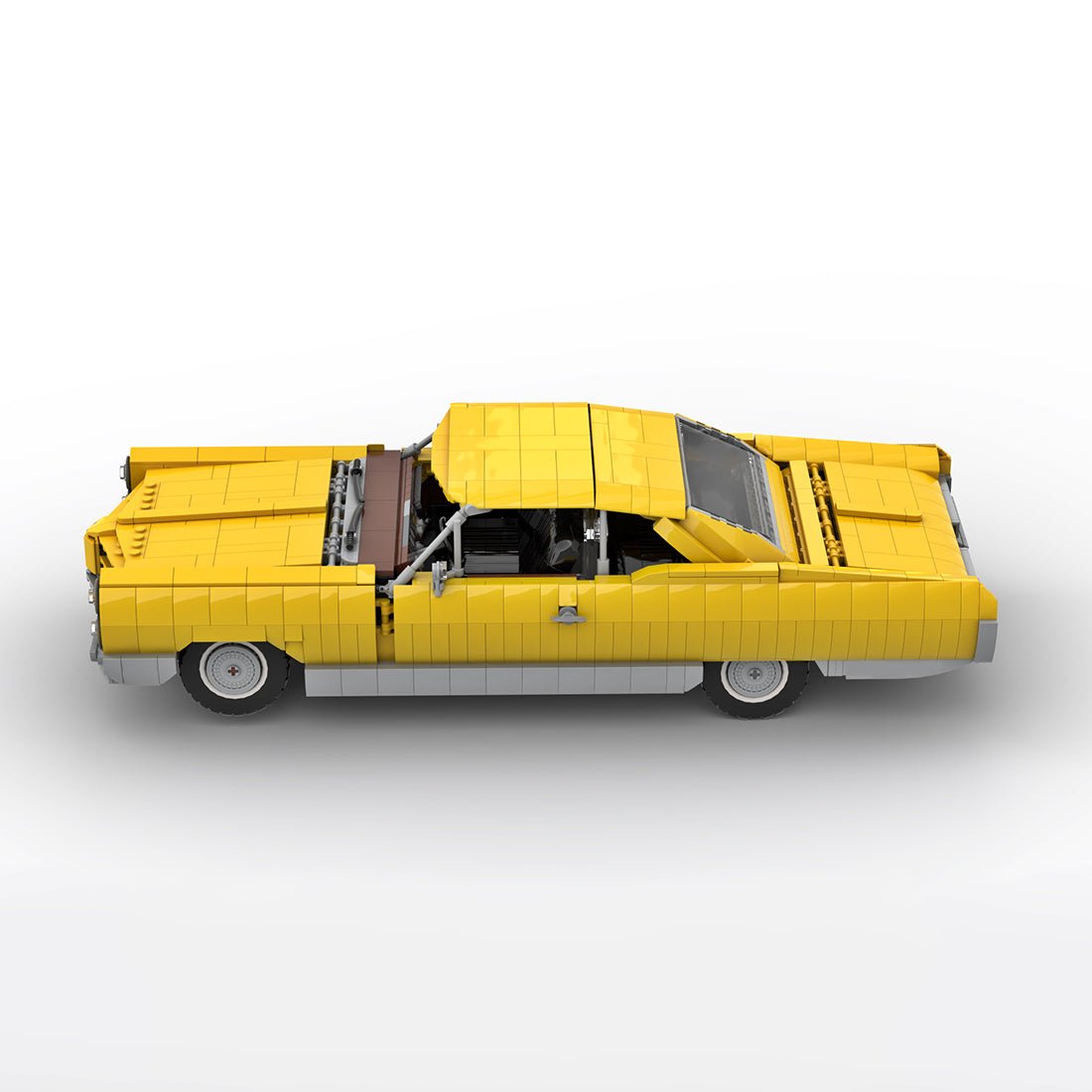 MOC - 120854 Pontiac Bonneville 1966 Klemmbausteine - LesDiy - Klemmbausteine