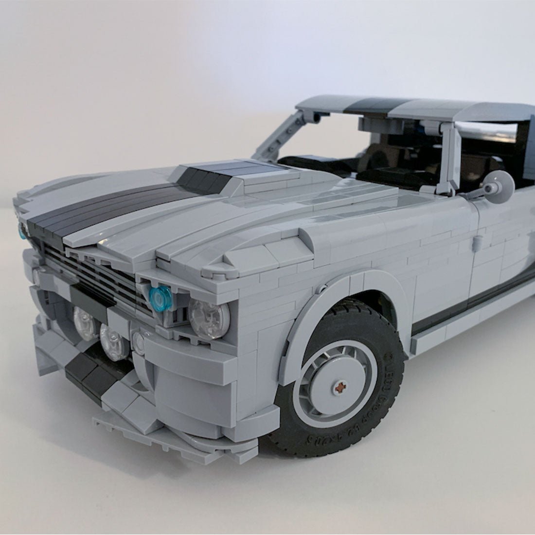 MOC - 121991 Ford Mustang Shelby GT - 500 1967 Eleanor Klemmbausteine - LesDiy - Klemmbausteine