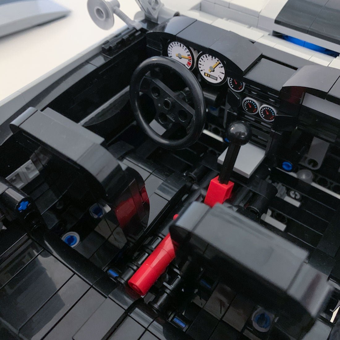 MOC - 121991 Ford Mustang Shelby GT - 500 1967 Eleanor Klemmbausteine - LesDiy - Klemmbausteine