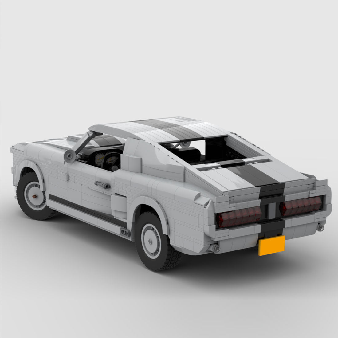MOC - 121991 Ford Mustang Shelby GT - 500 1967 Eleanor Klemmbausteine - LesDiy - Klemmbausteine