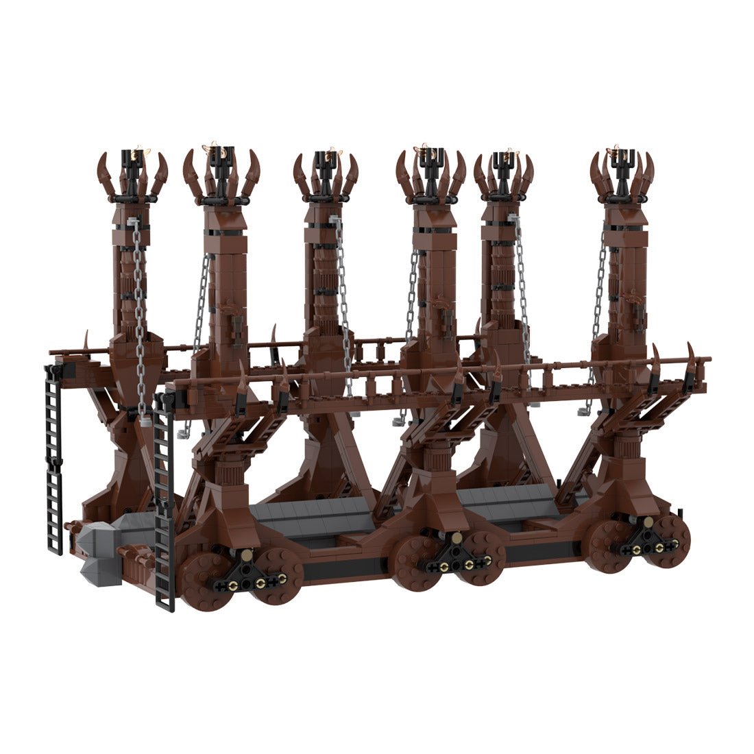 MOC - 122034 Wolf's Head Grond Klemmbausteine - LesDiy - Klemmbausteine