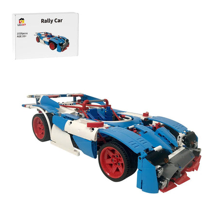 MOC - 12233 1970 Porsche Can Am – 42077 Rallye - Auto – C - Modell Klemmbausteine - LesDiy - Klemmbausteine