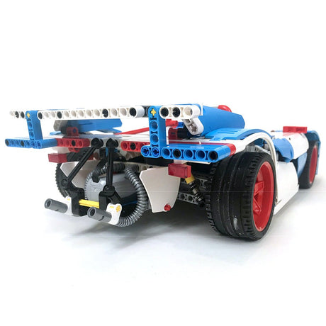MOC - 12233 1970 Porsche Can Am – 42077 Rallye - Auto – C - Modell Klemmbausteine - LesDiy - Klemmbausteine