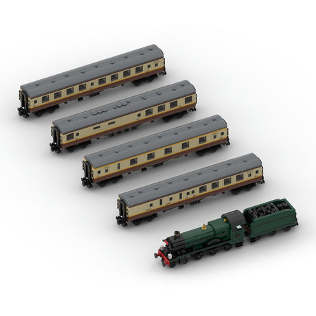 MOC - 122525 Shakespeare Express "Kinlet Hall" (8w) Klemmbausteine - LesDiy - Klemmbausteine
