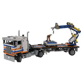 MOC - 122909 Freightliner FLB – B - Modell Klemmbausteine - LesDiy - Klemmbausteine