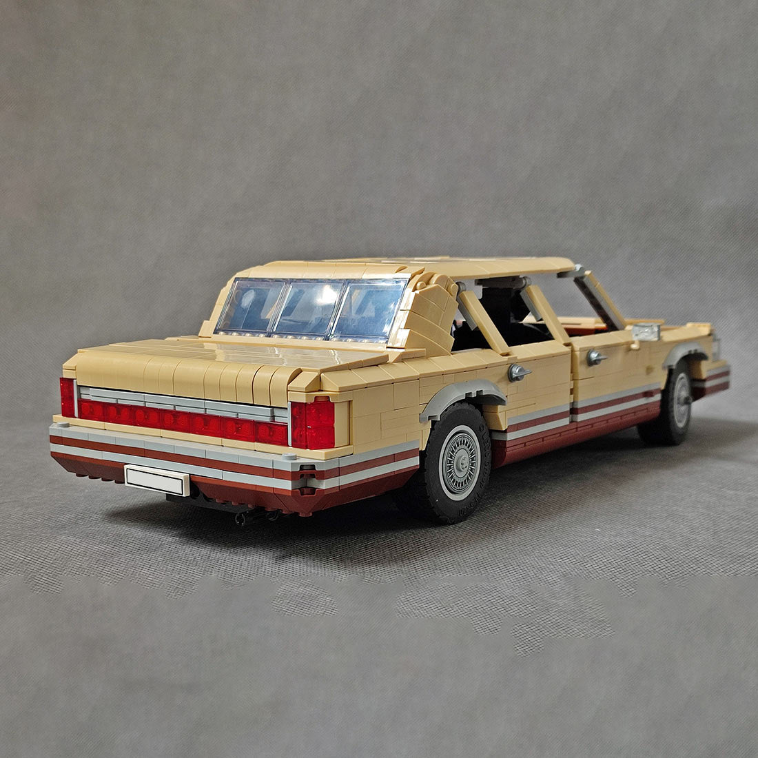MOC - 123044 Lincoln Town Car 1990 Klemmbausteine - LesDiy - Klemmbausteine
