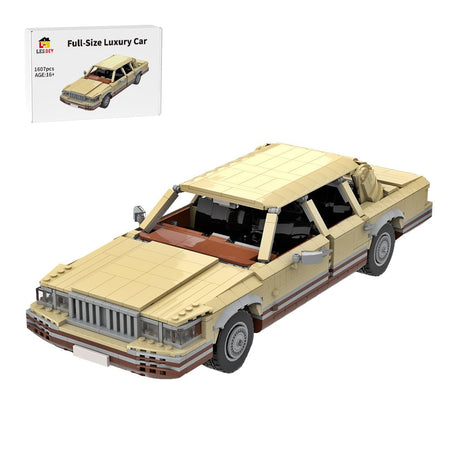 MOC - 123044 Lincoln Town Car 1990 Klemmbausteine - LesDiy - Klemmbausteine