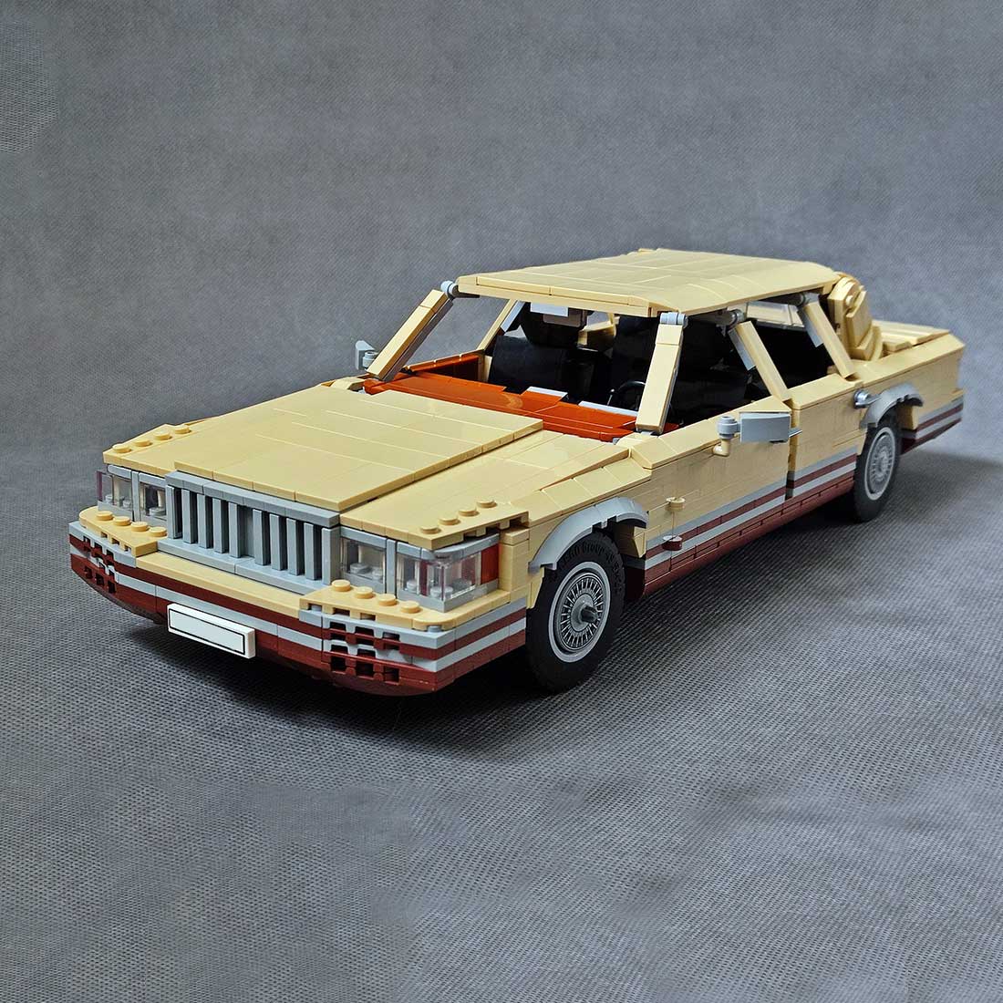 MOC - 123044 Lincoln Town Car 1990 Klemmbausteine - LesDiy - Klemmbausteine