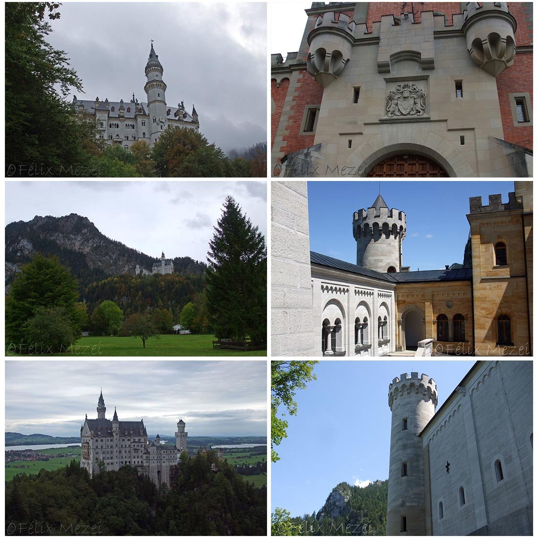 MOC - 123380 Germany Neuschwanstein Schloss Klemmbausteine - LesDiy - Klemmbausteine