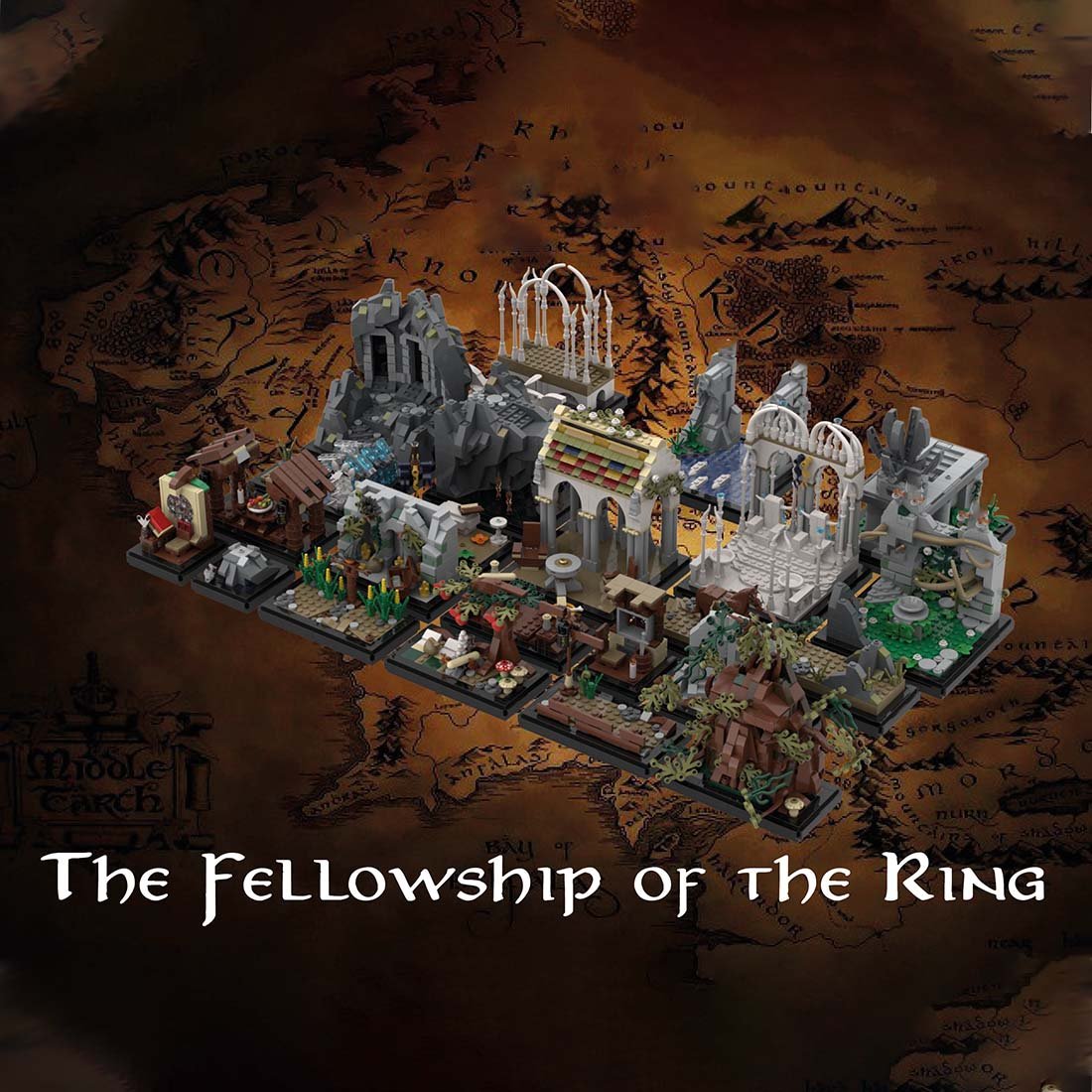 MOC - 123809 The Fellowship of the Ring - LesDiy - Klemmbausteine