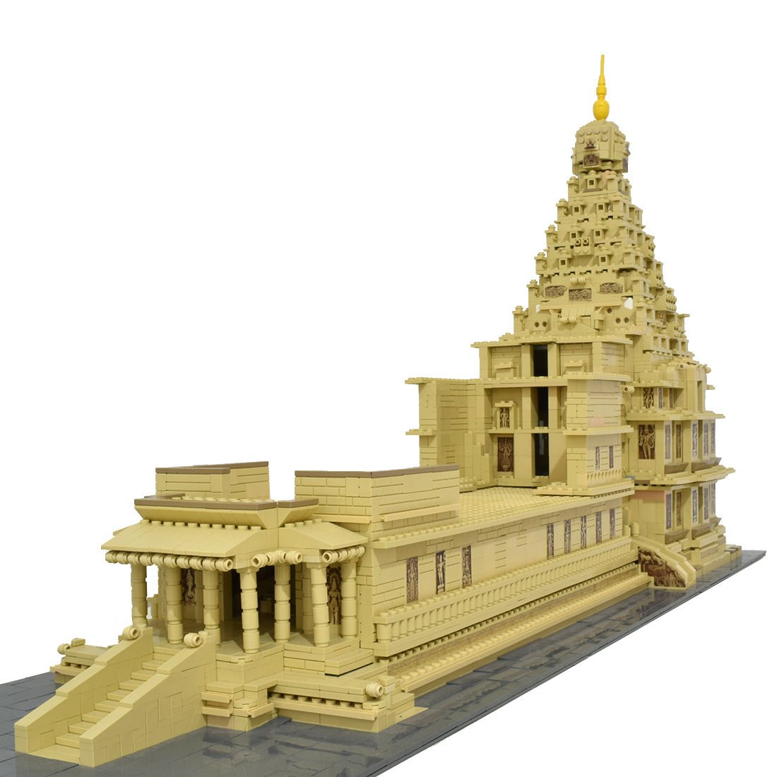 MOC - 124229 Tanjore Brihadeeswara temple - LesDiy - Klemmbausteine
