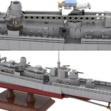 MOC - 124716 1/200 Scale Fletcher - Class Destroyer - LesDiy - Klemmbausteine