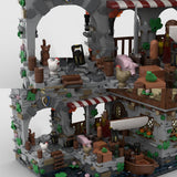 MOC - 124794 Medieval Harbor Klemmbausteine - LesDiy - Klemmbausteine