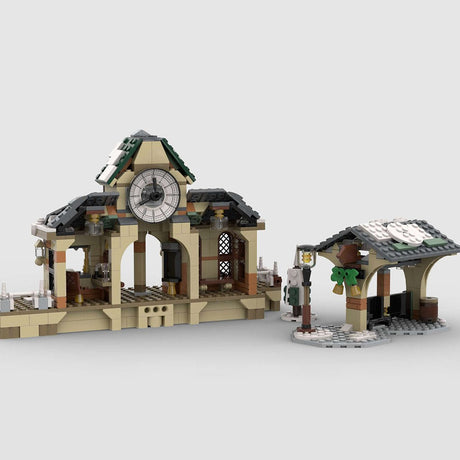 MOC - 124954 Little Winter Station Klemmbausteine - LesDiy - Klemmbausteine