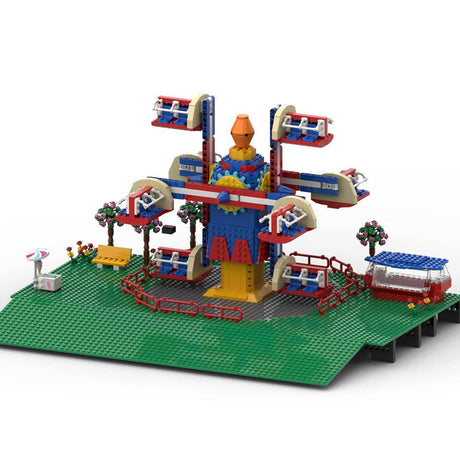 MOC - 125626 NebulaZ Theme Park Ride Klemmbausteine - LesDiy - Klemmbausteine