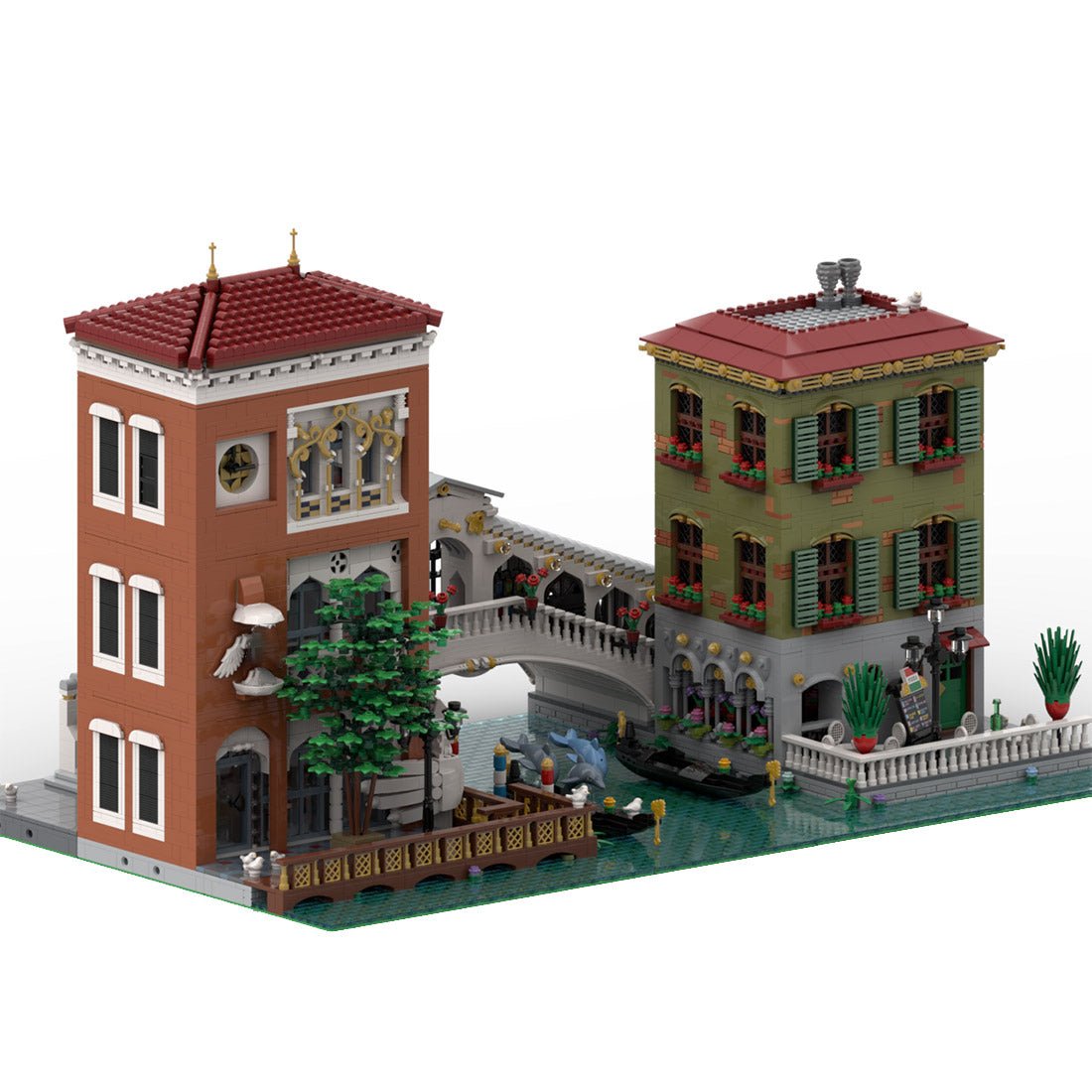 MOC - 125784 Canal Grande Venedig - LesDiy - Klemmbausteine