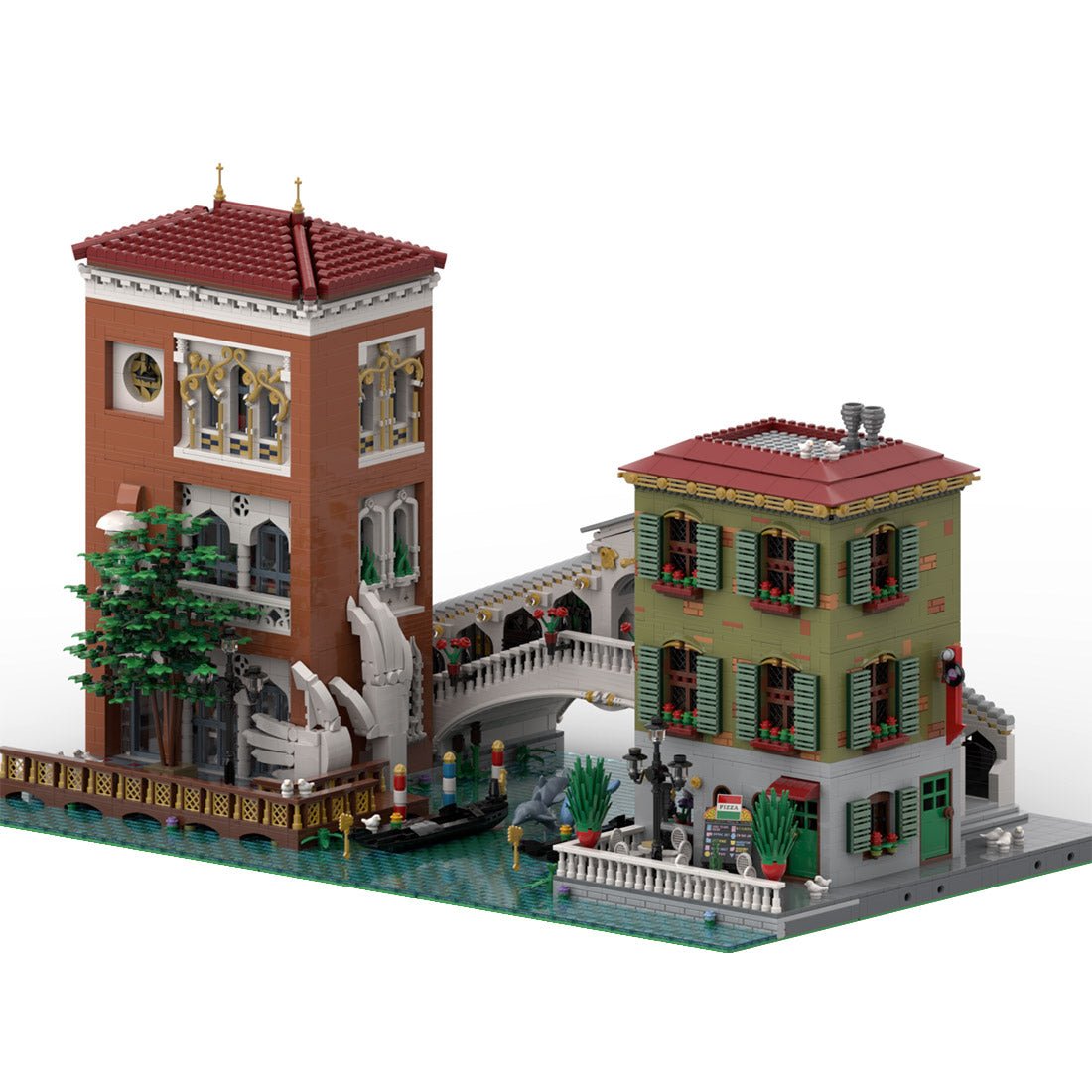 MOC - 125784 Canal Grande Venedig - LesDiy - Klemmbausteine