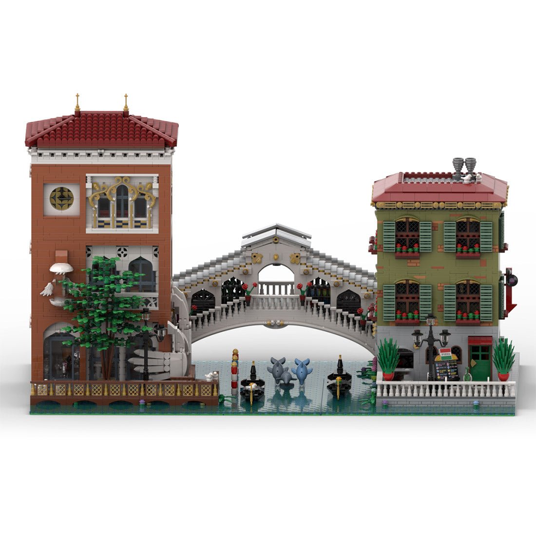 MOC - 125784 Canal Grande Venedig - LesDiy - Klemmbausteine