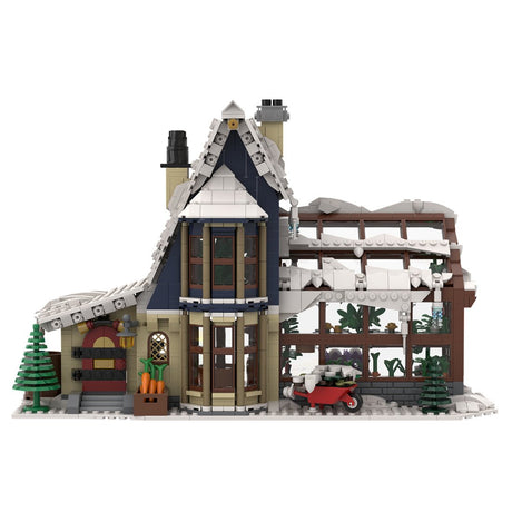 MOC - 126301 Winter Village Greenhouse Klemmbausteine - LesDiy - Klemmbausteine