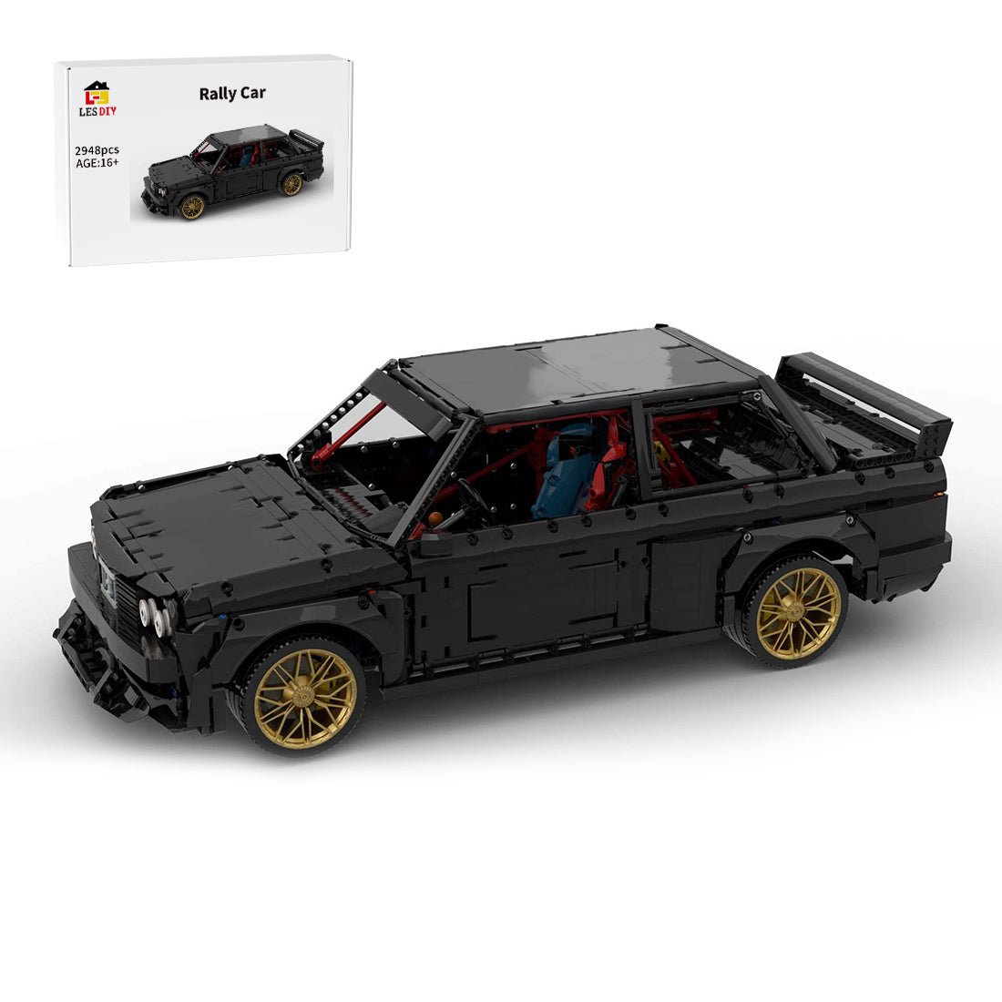 MOC - 126929 BMW M3 E30 Klemmbausteine - LesDiy - Klemmbausteine