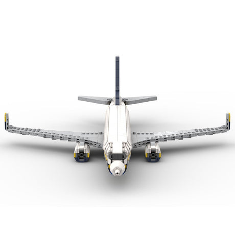 MOC - 127217 1/80 737 Jetliner Klemmbausteine - LesDiy - Klemmbausteine