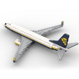 MOC - 127217 1/80 737 Jetliner Klemmbausteine - LesDiy - Klemmbausteine