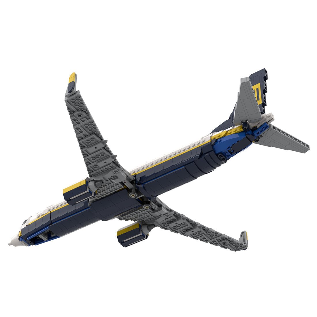 MOC - 127217 1/80 737 Jetliner Klemmbausteine - LesDiy - Klemmbausteine