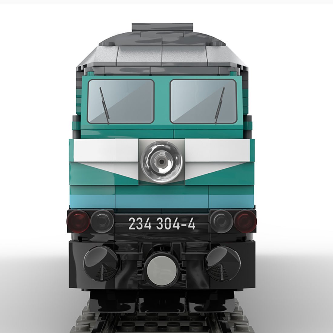 MOC-127413 Diesellokomotive BR 234 304 Klemmbausteine-LesDiy-Klemmbausteine