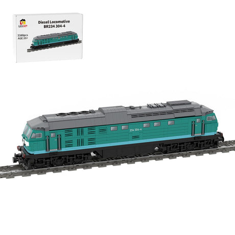 MOC-127413 Diesellokomotive BR 234 304 Klemmbausteine-LesDiy-Klemmbausteine