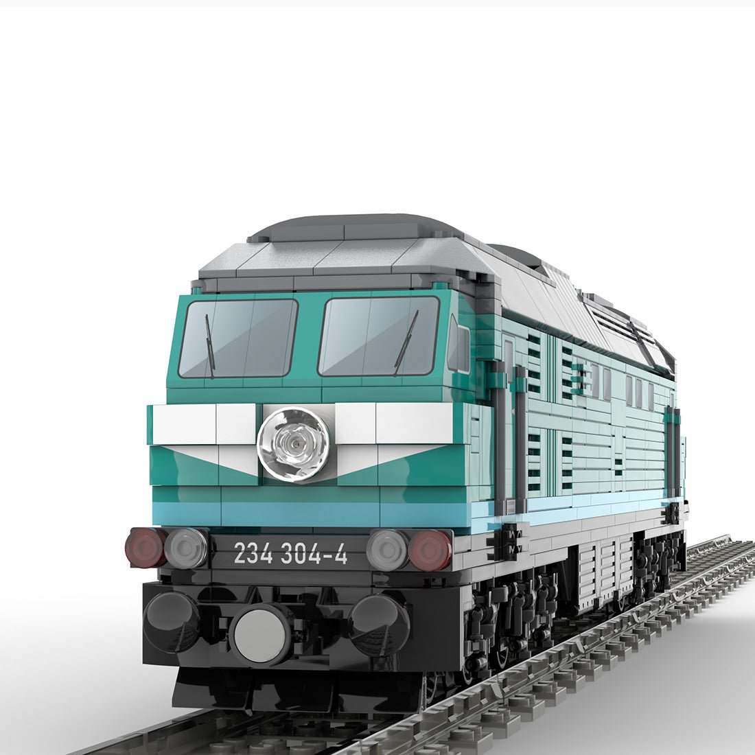 MOC-127413 Diesellokomotive BR 234 304 Klemmbausteine-LesDiy-Klemmbausteine