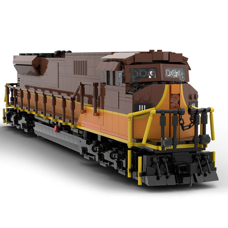 MOC - 127575 EMD SD90/43MAC Iowa Pacific Holdings Klemmbausteine - LesDiy - Klemmbausteine